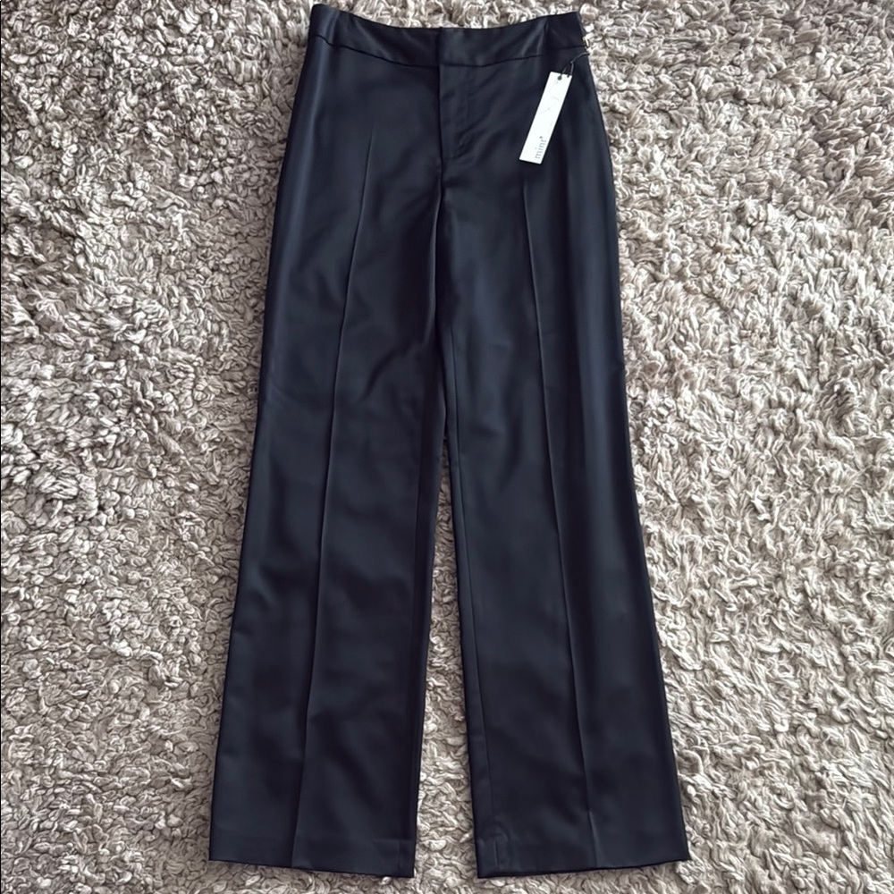 Mint Jodi Arnold Elegant Black Wide-Leg Trousers size 2